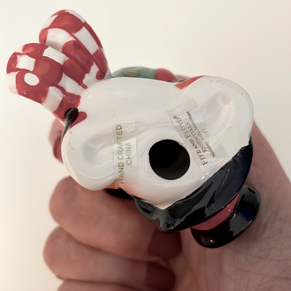 Fitz and Floyd, Holly Jolly Snowman, set of 3 with original box. Winter display! - Picture 5 of 15